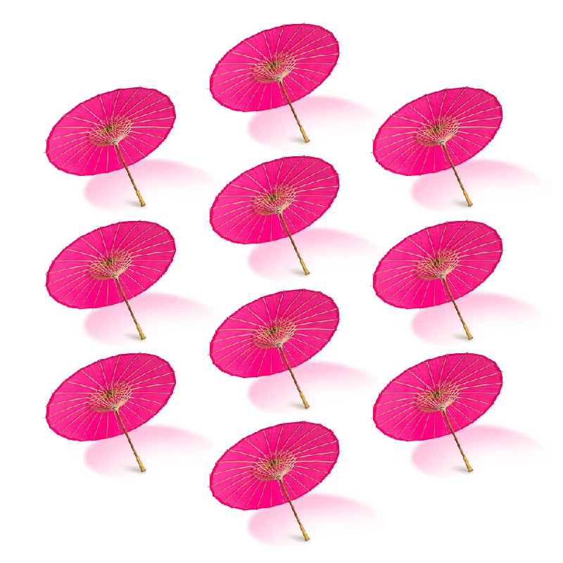 Outdoor rated Edison light bulbsBULK PACK (10-Pack) 32" Fuchsia Paper Parasol Umbrella with Elegant Handle