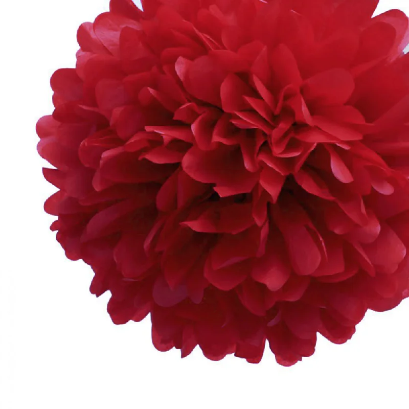 Edison light bulbs with decorative filamentsEZ-Fluff 12" Red Tissue Paper Pom Poms Flowers Balls, Decorations (4 PACK)