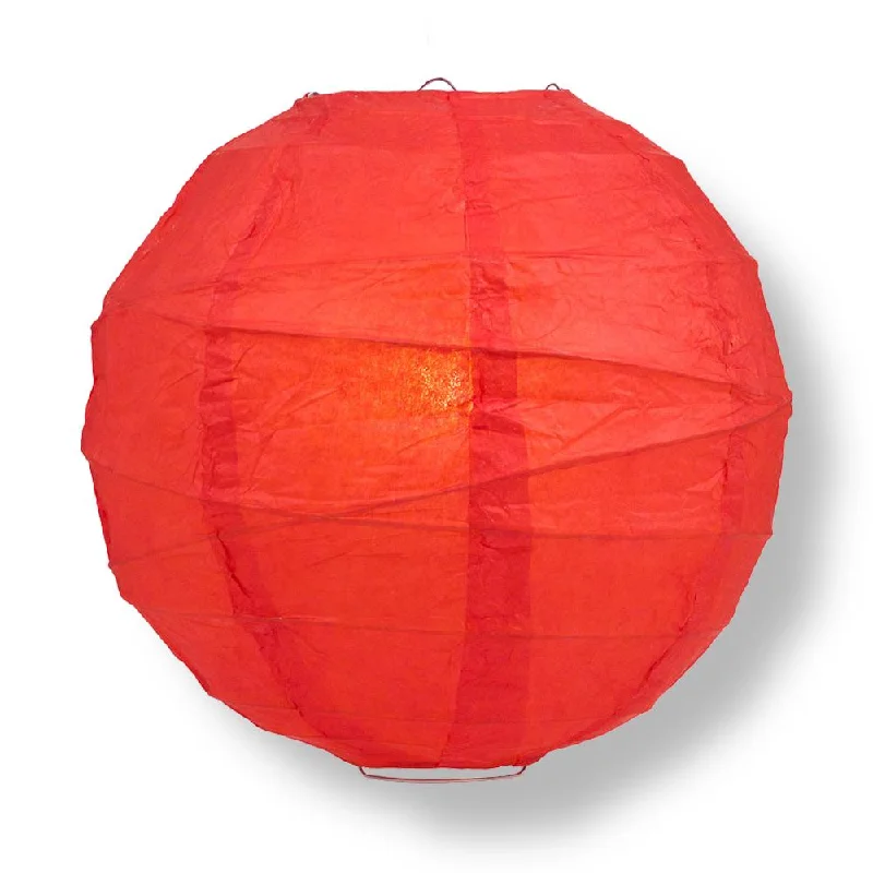 Dimmable LED Edison globe light bulbsBLOWOUT 36" Red Jumbo Round Paper Lanterns, Crisscross Ribbing, Chinese Hanging Wedding & Party Decoration