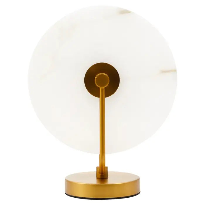 Track lighting with swivel heads for precise aimingRetford White Marble And Gold Finish Table Lamp