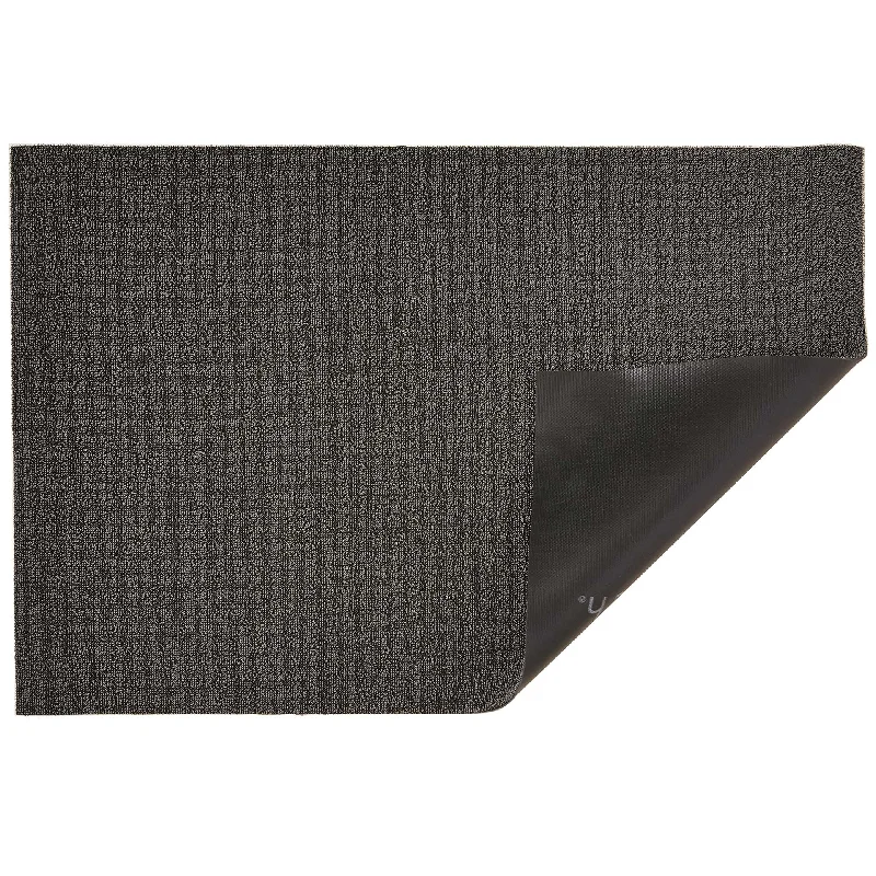 Mercury Solid Shag Mat by Chilewich