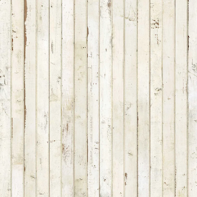 White PHE-08 Scrapwood Wallpaper by Piet Hein Eek + NLXL