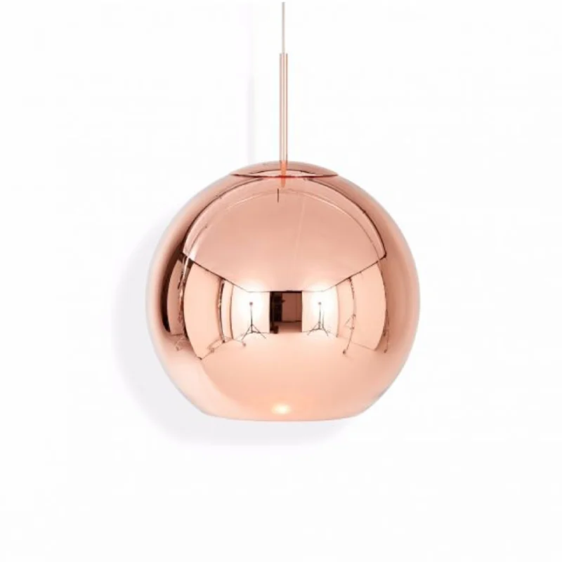 Copper Round 45cm Pendant - Tom Dixon