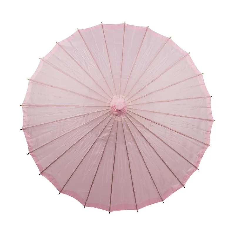 Decorative Edison light bulbs for restaurants32" Pink Parasol Umbrella, Premium Nylon with Elegant Handle