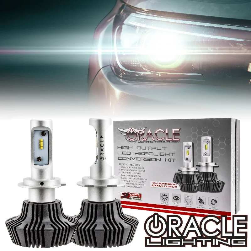 Commercial - grade track lighting for storesORACLE Lighting H7 - 4,000+ Lumen LED Bulb Conversion Kit (Fog Light)