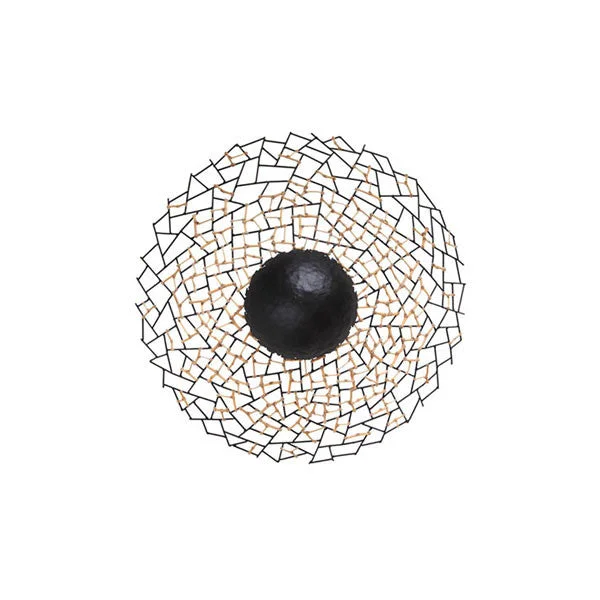 Kris Kros Wall Lamp Small by Kenneth Cobonpue for Hive