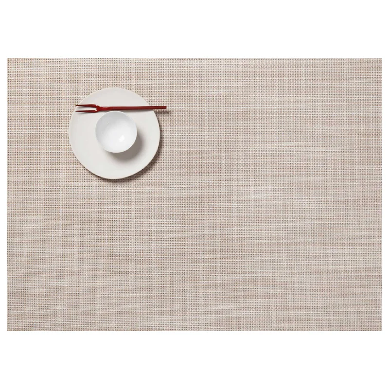 Parchment Mini Basketweave Placemats & Runner by Chilewich