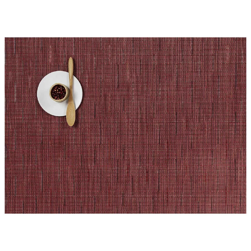 Cranberry Bamboo Placemats & Runner by Chilewich