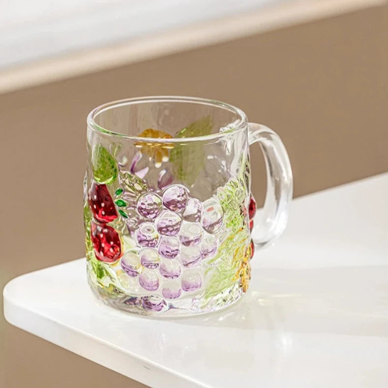 Outdoor rated Edison light bulbsFruit Garden Glass Mug