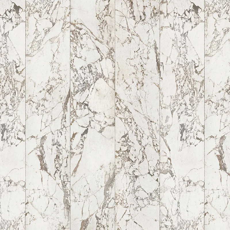 White Marble Materials Wallpaper by Piet Hein Eek + NLXL