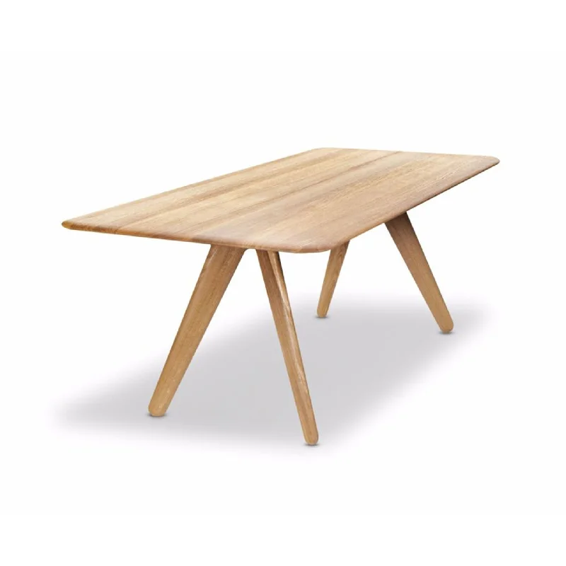 Slab Dining Table in Natural by Tom Dixon