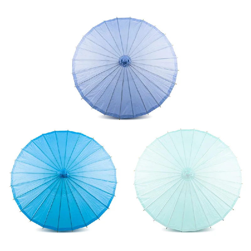 Edison light bulbs for barn lightingWonder Blue Variety Set of 3 Paper Parasols for Weddings, Baby Showers and Décor