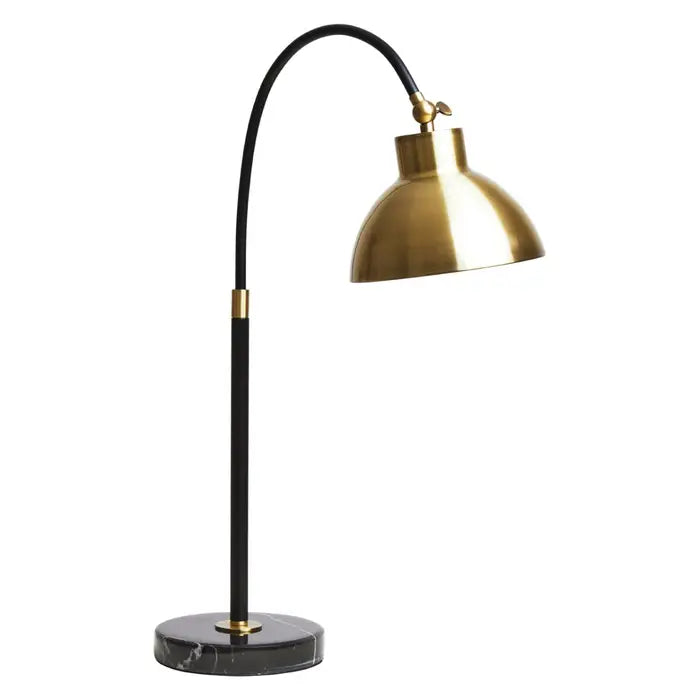 Track lighting with frosted glass shadesNeston Gold Finish Metal Shade Table Lamp