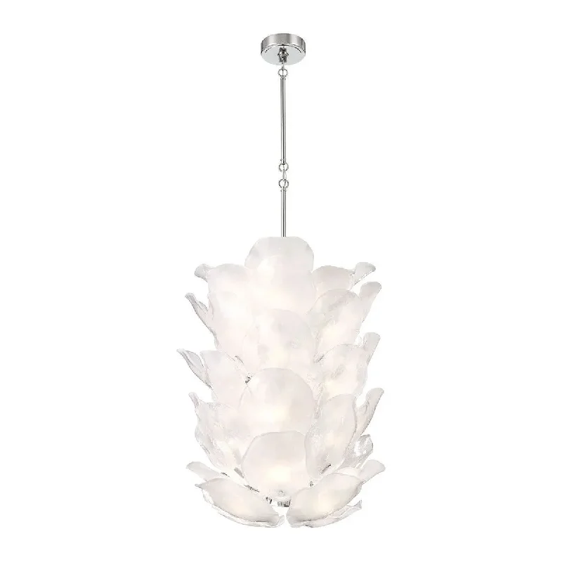 Track lighting with clear glass shadesCorato Grand Chandelier