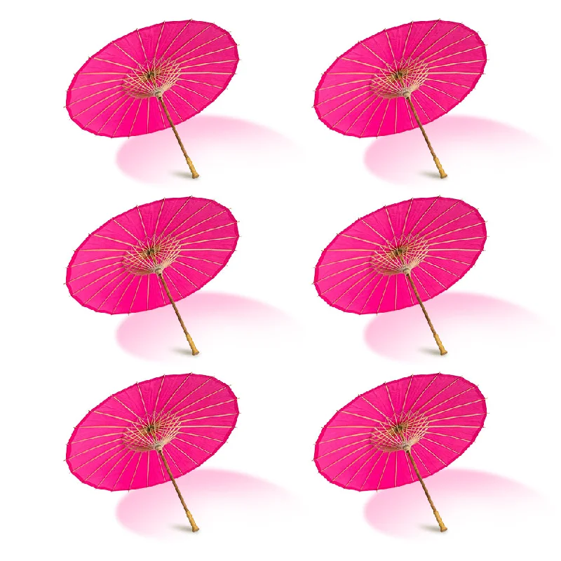 Energy saving LED Edison light bulbsBULK PACK (6-Pack) 32" Fuchsia Paper Parasol Umbrella with Elegant Handle