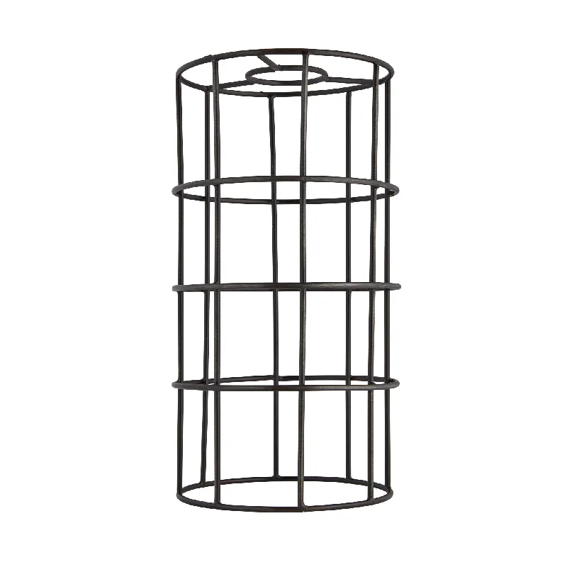 Energy saving LED Edison light bulbsWire Cage - 5 Inch - Cylinder - Shade Only