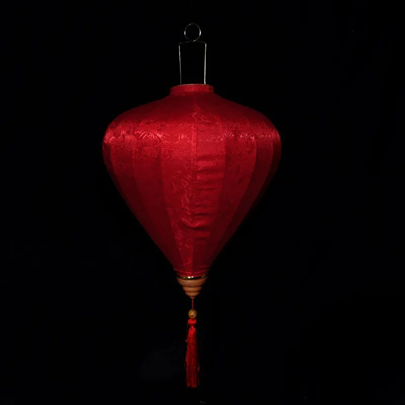 Edison light bulbs for industrial fixturesSmall Red Vietnamese Silk Lantern, Garlic Umbrella Shaped