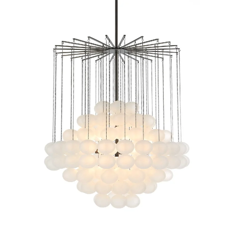 Minimalist Chandeliers for Sleek and Simple InteriorsBaubles, 6 Lt Chandelier