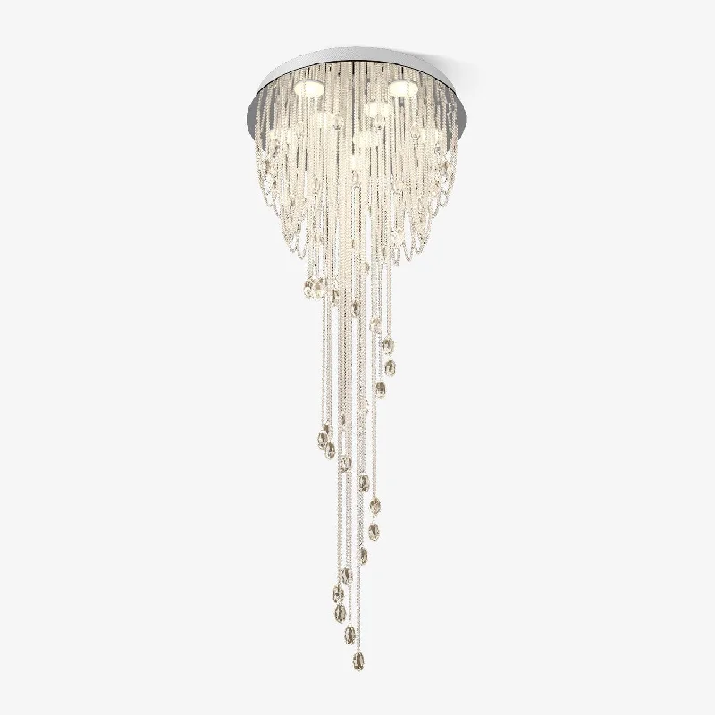 Bohemian - Style Beaded Chandeliers for Eclectic DecorClassic Symphony Spiral Chandelier