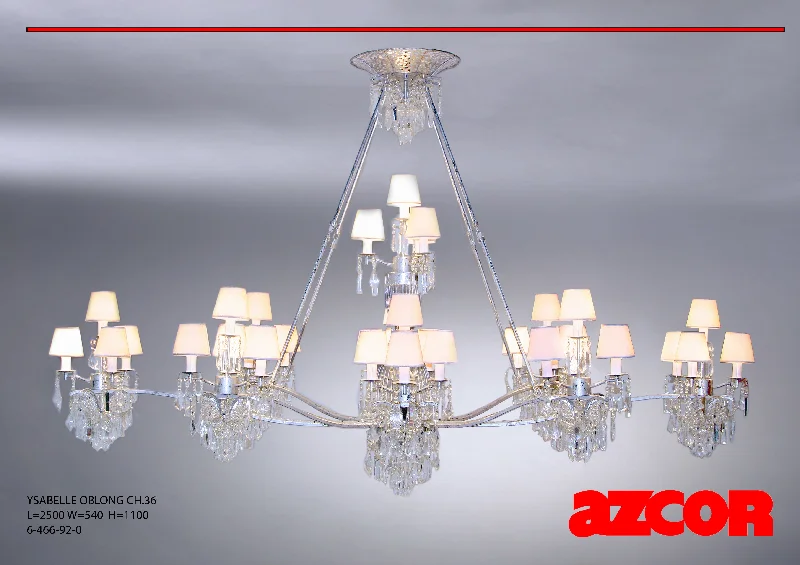 Minimalist Chandeliers for Sleek and Simple InteriorsYsabelle Chandelier 36