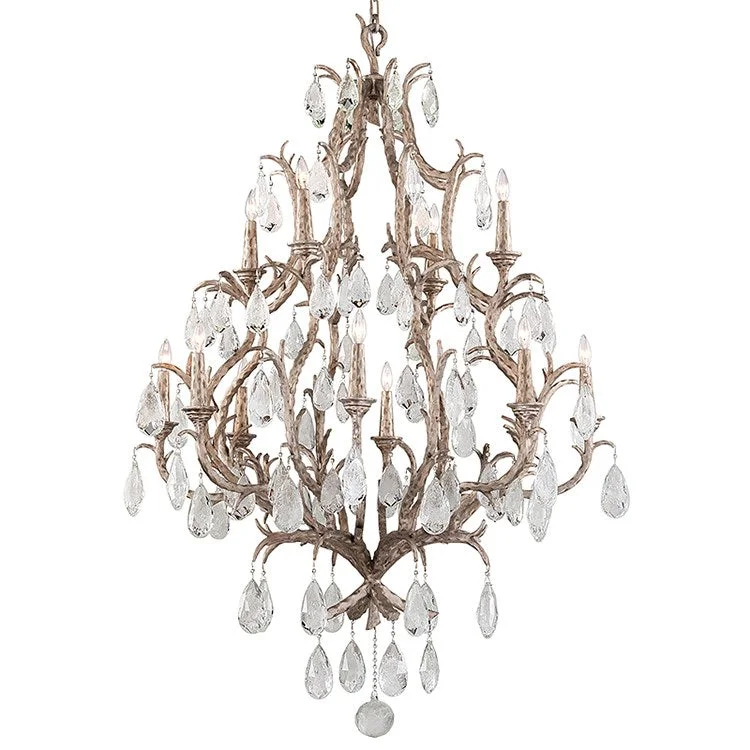 Rustic Wood Chandeliers for Country - Style HousesAmadeus Twelve-Light Chandelier