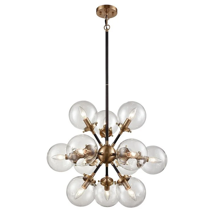 Oversized Chandeliers as a Statement Piece in Living RoomsBoudreaux Twelve-Light Chandelier