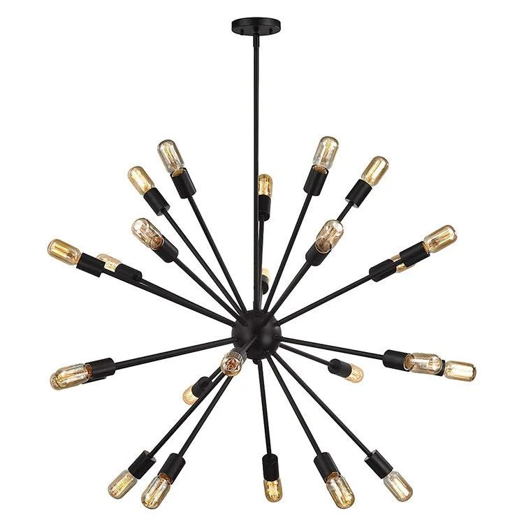 Art Deco Chandeliers for a Retro - Glam LookDelphine 24-Light Chandelier