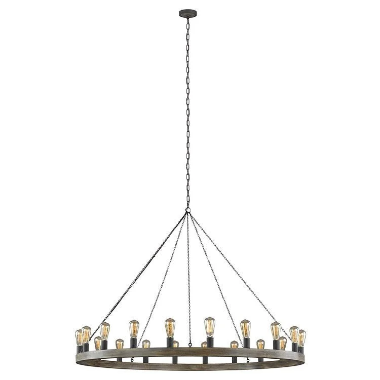 Chandeliers with Candle - Style Bulbs for a Classic AestheticAvenir Twenty-Light Chandelier