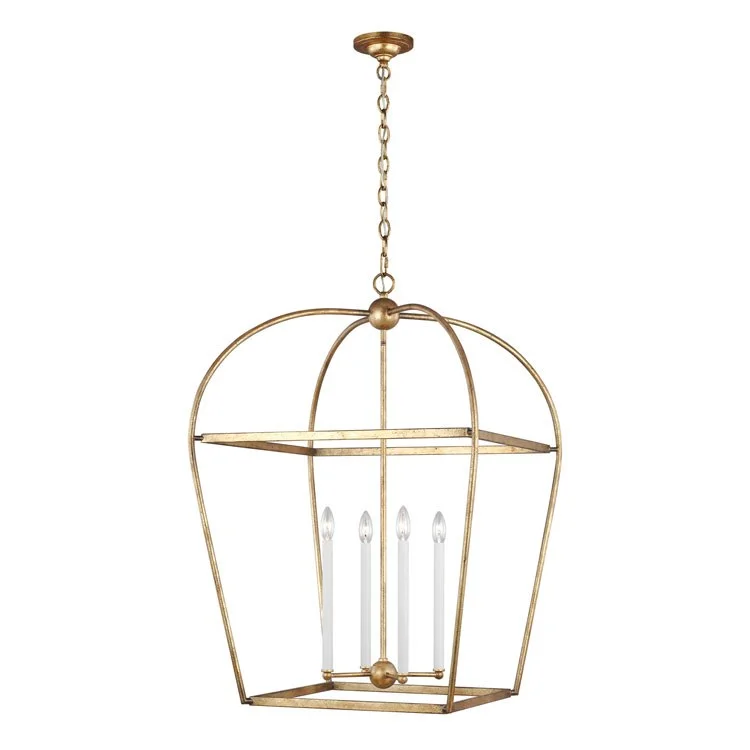 Chandeliers with Adjustable Arms for Directional LightingStonington Four-Light Lantern Pendant by Chapman & Meyers