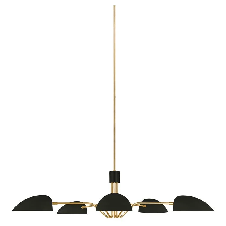 Chandeliers with Dimmable Lights for Ambiance ControlJane Five-Light Chandelier by Ellen