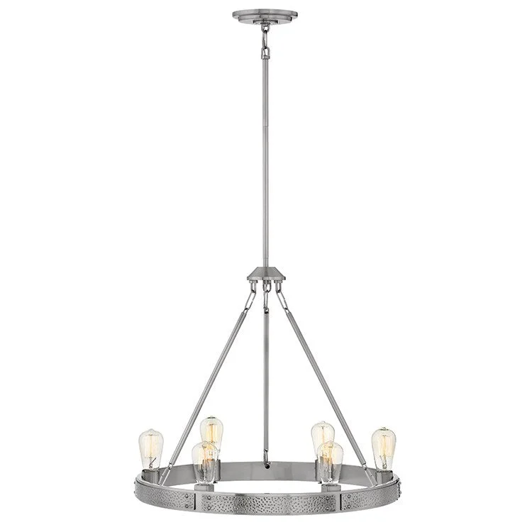 Art Deco Chandeliers for a Retro - Glam LookEverett Six-Light Chandelier