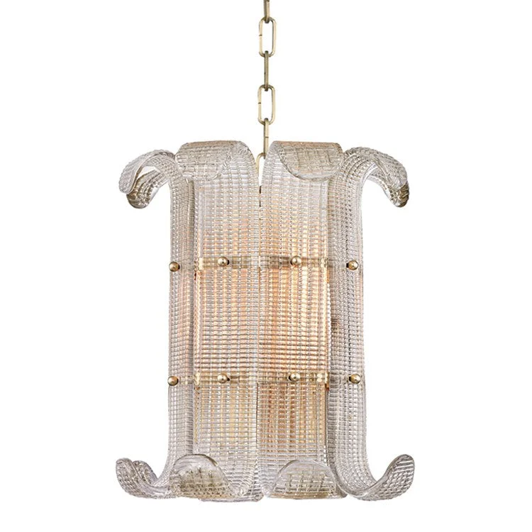 Large Chandeliers for Grand Halls and FoyersBrasher Four-Light Chandelier