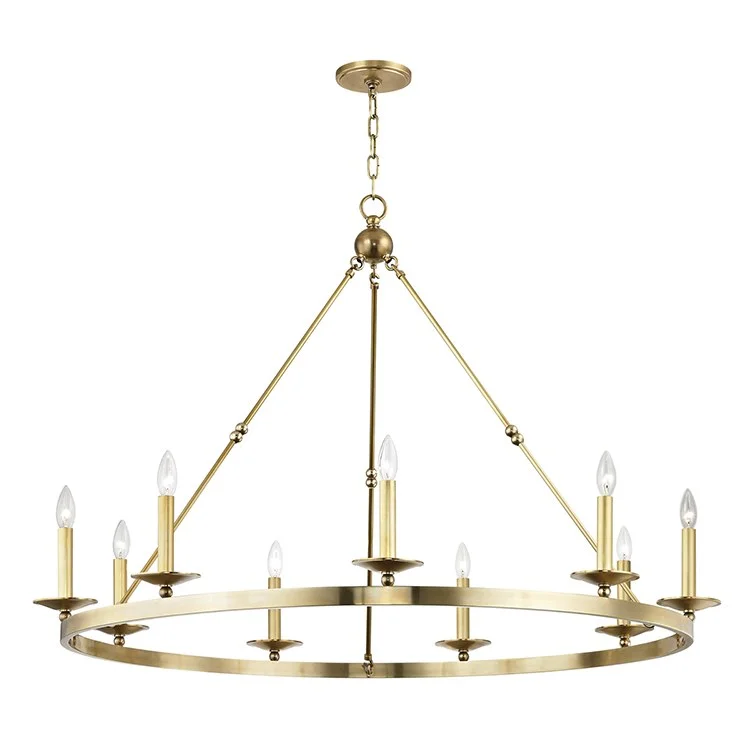 Chandeliers with Dimmable Lights for Ambiance ControlAllendale Nine-Light Chandelier