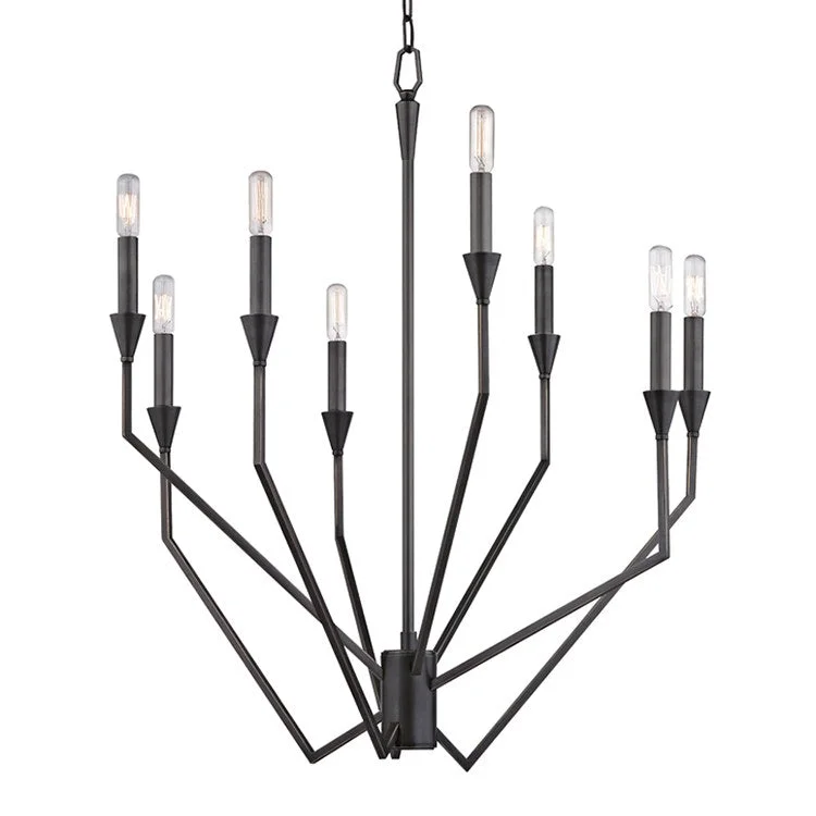 Chandeliers with Dimmable Lights for Ambiance ControlArchie Eight-Light Chandelier