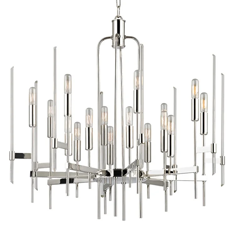 Incandescent Chandeliers for a Warm and Traditional GlowBari Sixteen-Light Chandelier