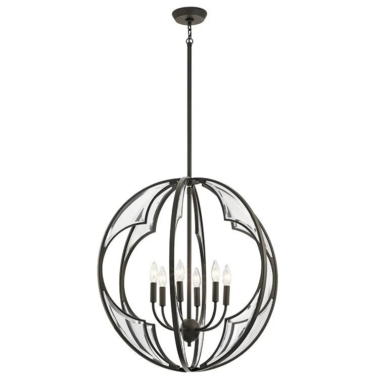 Chandeliers with Dimmable Lights for Ambiance ControlMontavello Six-Light Chandelier