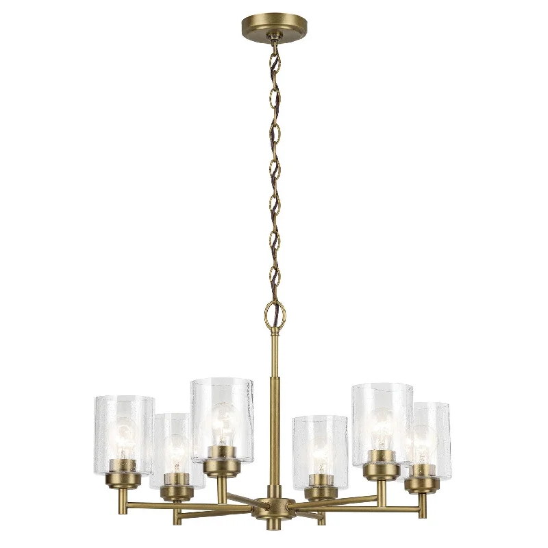 Art Deco Chandeliers for a Retro - Glam LookWinslow Six Light Chandelier