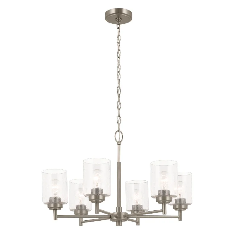 Incandescent Chandeliers for a Warm and Traditional GlowWinslow Six Light Chandelier