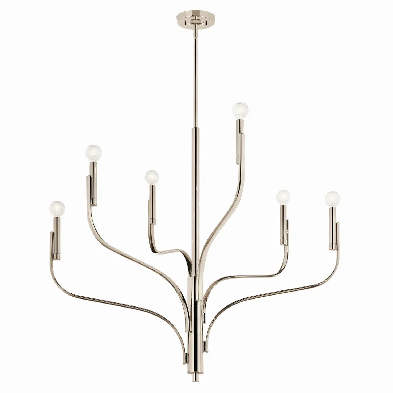 Chandeliers for Living Rooms to Create a Focal PointLivadia Six Light Chandelier