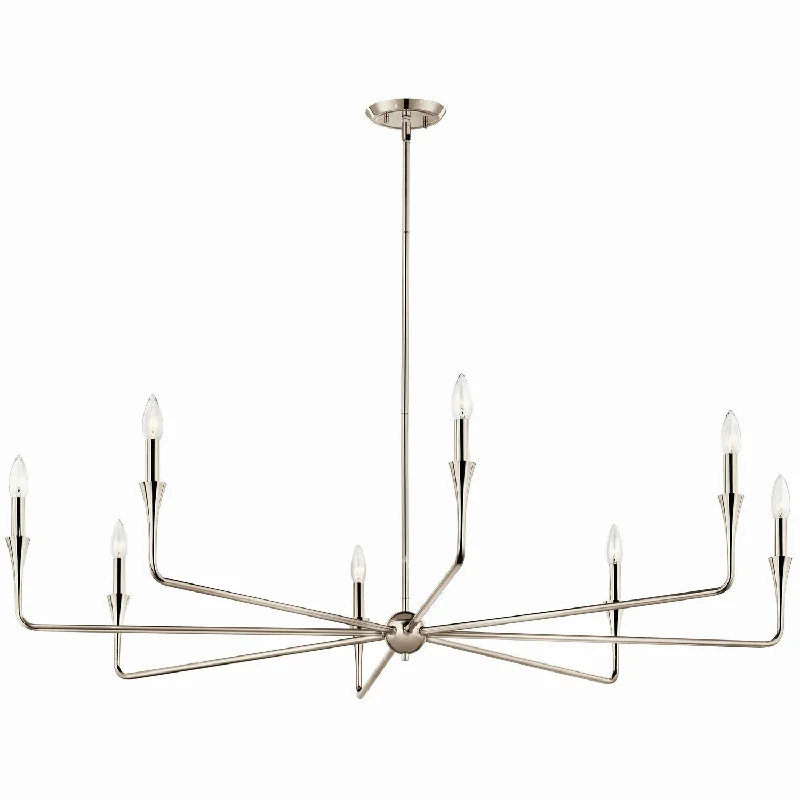 Chandeliers with Pendant Lights for a Stylish LookAlvaro Eight Light Chandelier