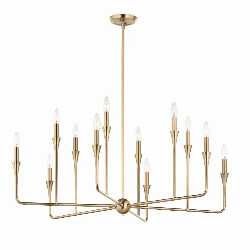 Chandeliers for Living Rooms to Create a Focal PointAlvaro 12 Light Chandelier