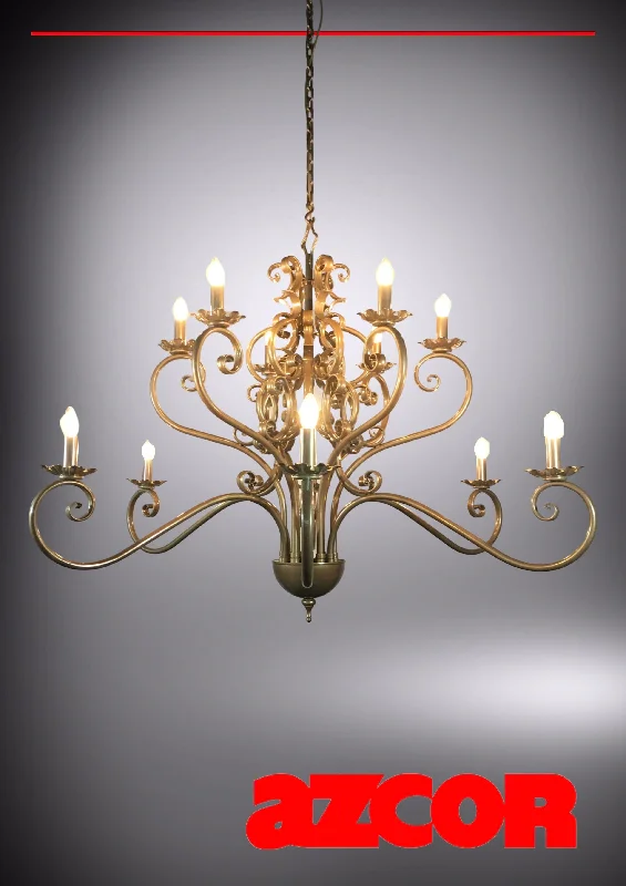 Chandeliers with Frosted Glass for a Softer Light DiffusionMarianne Chandelier 12