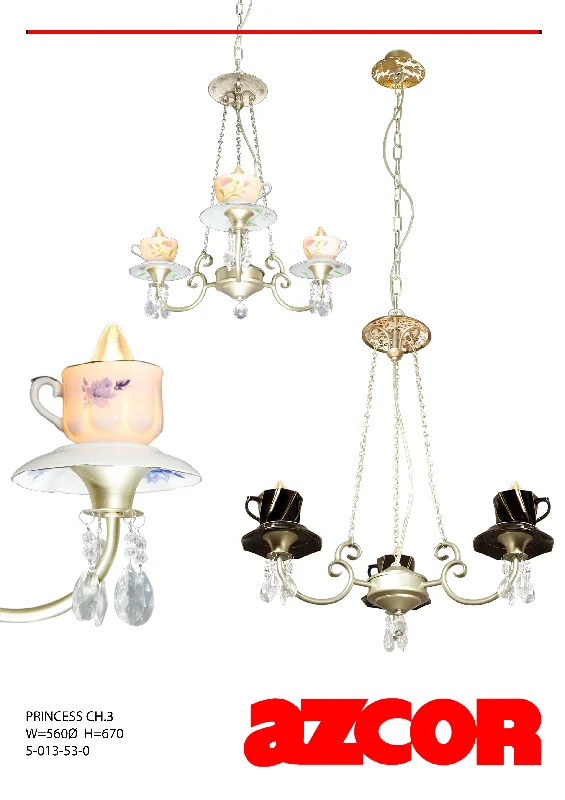 LED Chandeliers for Energy - Efficient LightingTeacup Chandelier 3