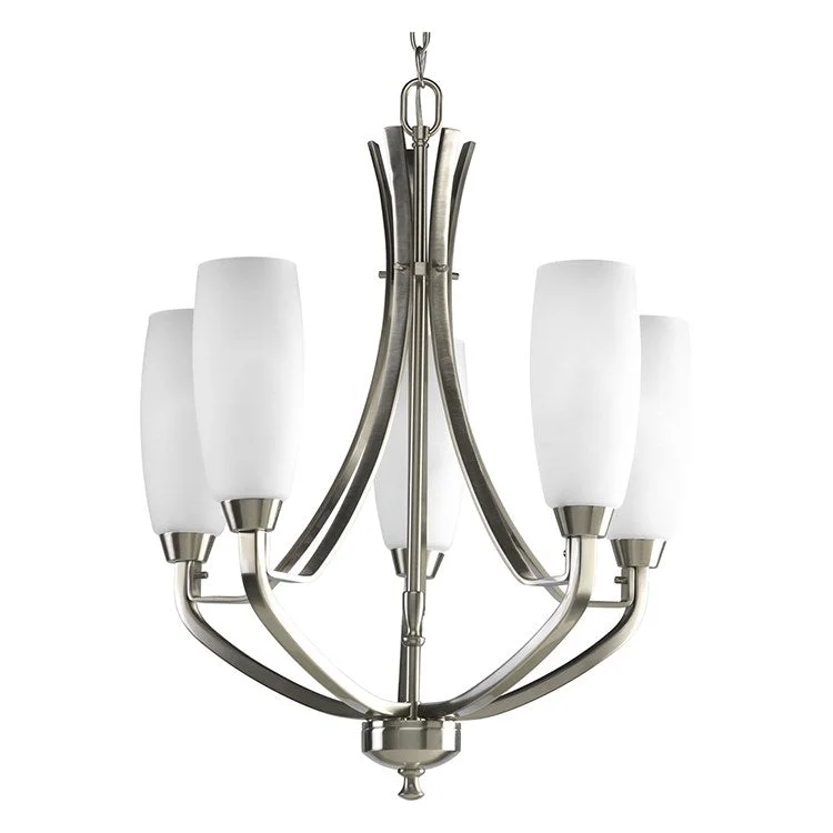 Oversized Chandeliers as a Statement Piece in Living RoomsWisten Five-Light Chandelier