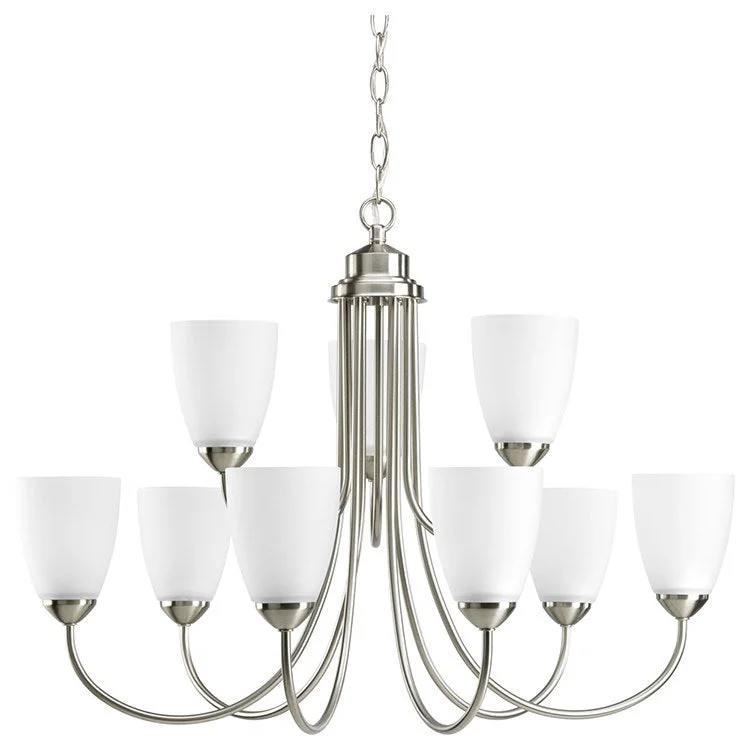 Bohemian - Style Beaded Chandeliers for Eclectic DecorGather Nine-Light, Two-Tier Chandelier