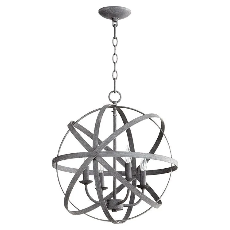 Chandeliers with Venetian Glass for a Luxurious LookCeleste Four-Light Spherical Chandelier