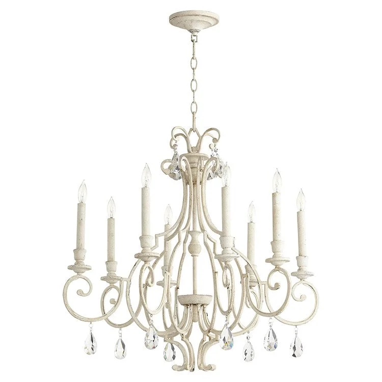 Chandeliers with Adjustable Arms for Directional LightingAnsley Eight-Light Chandelier