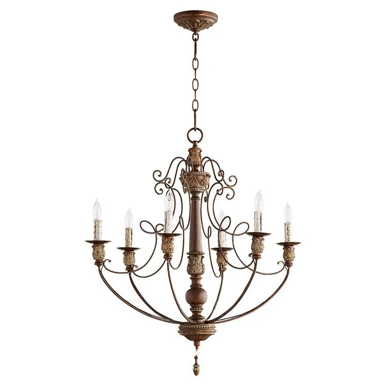 Large Chandeliers for Grand Halls and FoyersSalento Six-Light Chandelier