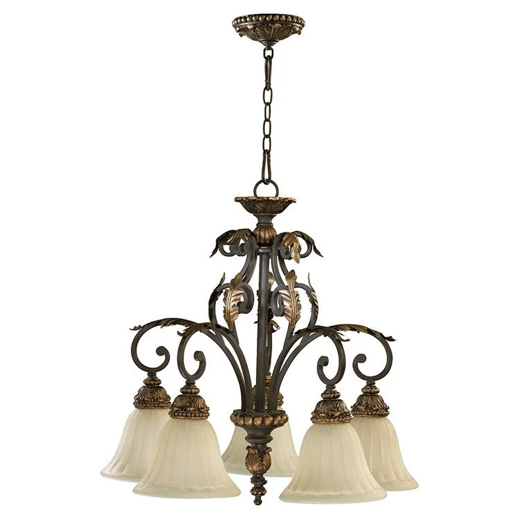 Chandeliers with Multiple Lights for Maximum IlluminationRio Salado Five-Light Nook Chandelier