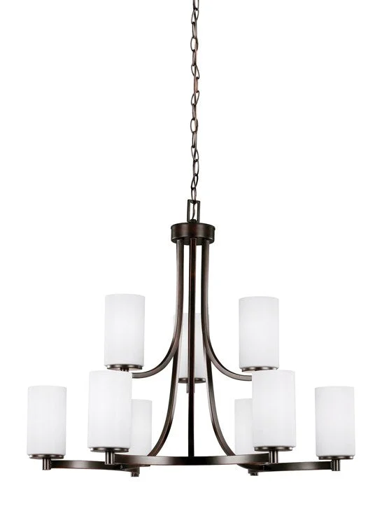 Chandeliers with Multiple Lights for Maximum IlluminationHettinger Nine-Light Two-Tier Chandelier